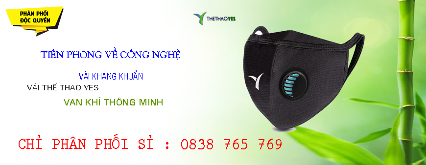 khẩu trang vải kháng khuẩn có lọc khí
